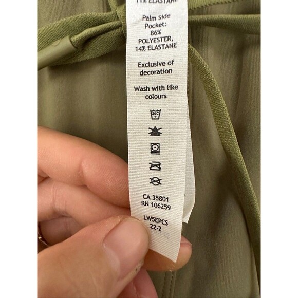 Lululemon Keep Moving High Rise Pant 26" Inseam Emerald Green Work Women's 4 - Picture 5 of 8